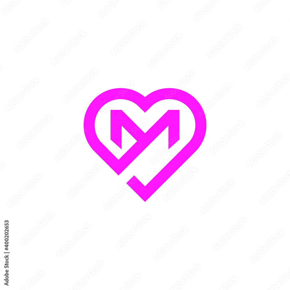 M Heart Logo M Heart Logo