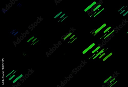 Dark Blue, Yellow vector pattern with narrow lines.