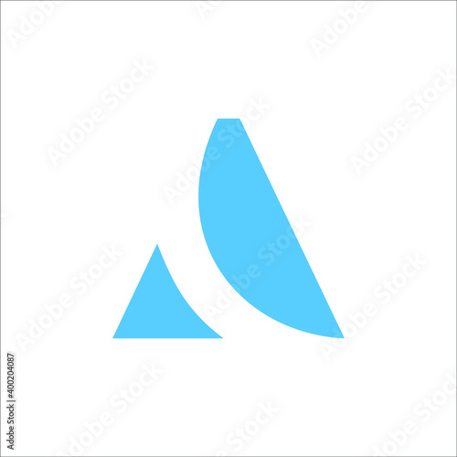 letter AC logo 