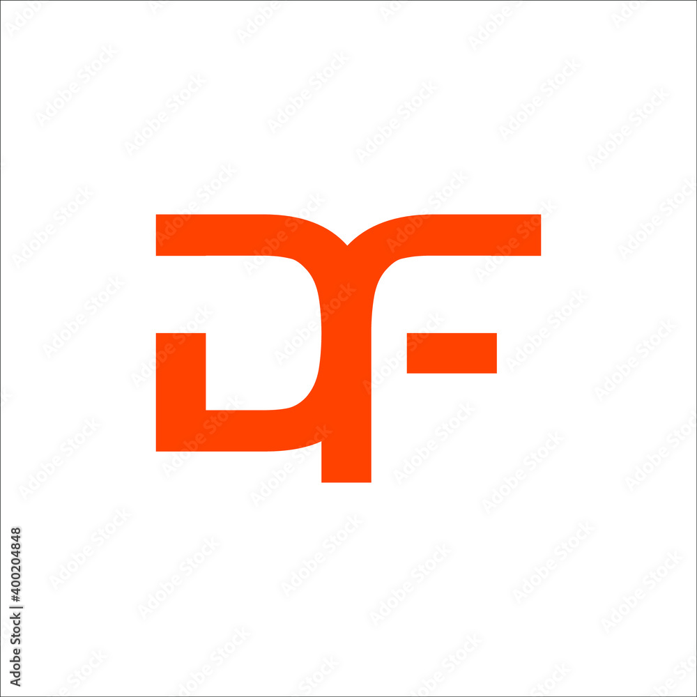 Fototapeta premium DF logo