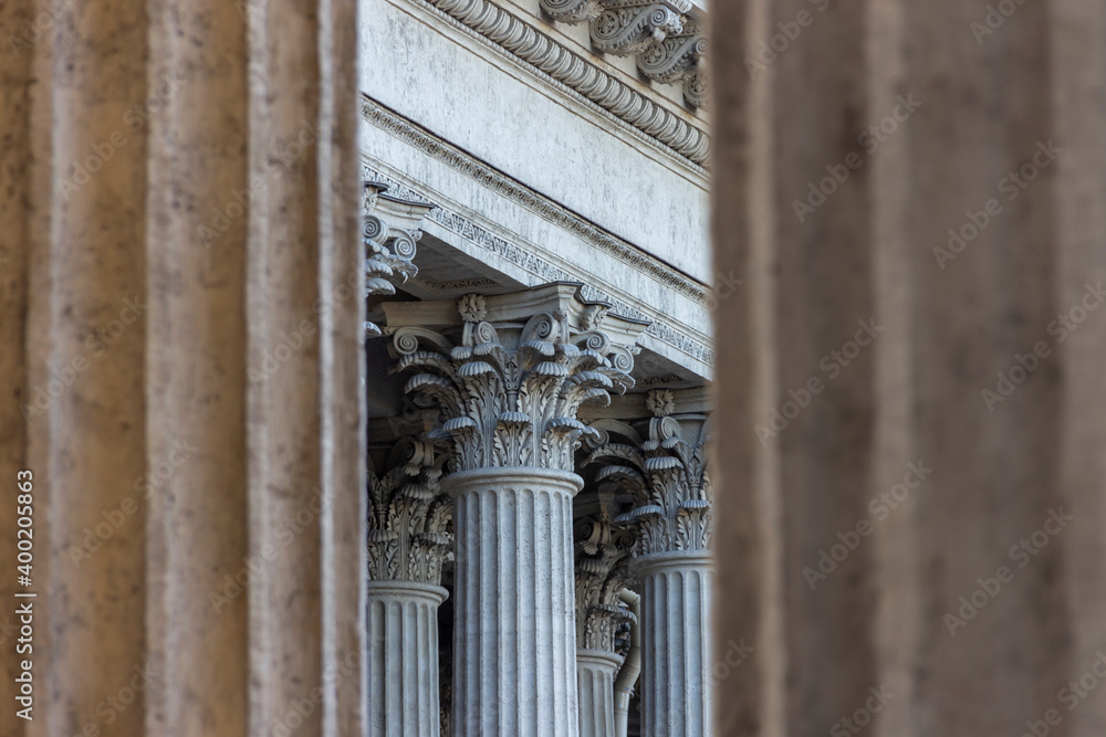 Colonnade of the Kazan Cathedral in St. Petersburg. Colonnade of the Kazan Cathedral in St. Petersburg.