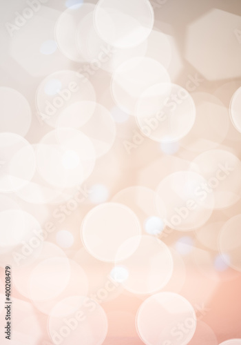 Abstract bokeh lights with soft light background illustration