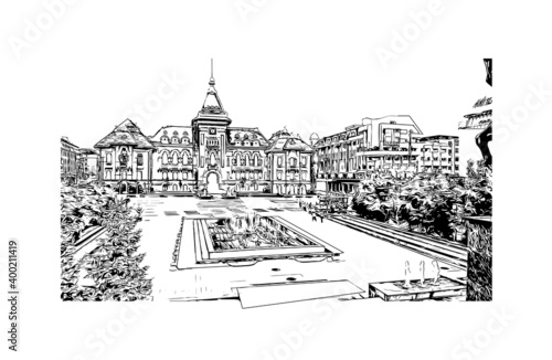 Fotografía Building view with landmark of Craiova is the 
city in Romania