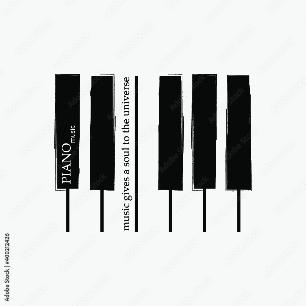 Musical poster for your design. Music elements design for card, invitation, flyer. Music background vector illustration. Music piano keyboard. Musical poster for your design. Music elements design for card, invitation, flyer. Music background vector illustration. Music piano keyboard.