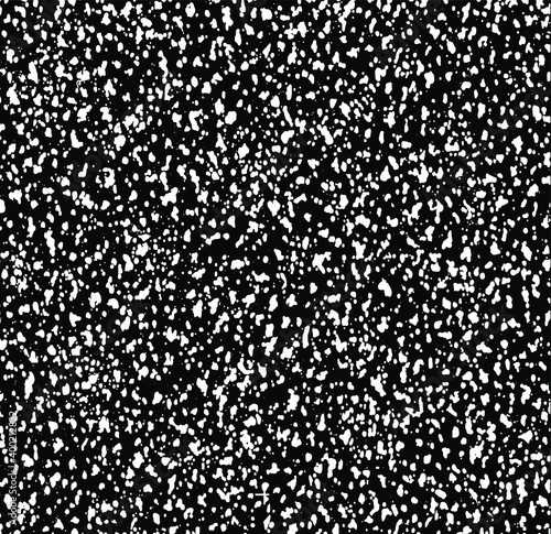 Grid spotted pattern. Abstract grunge halftone lined texture. Distressed uneven grunge background. Abstract vector illustration. Overlay to create interesting effect and depth. Isolated on white.