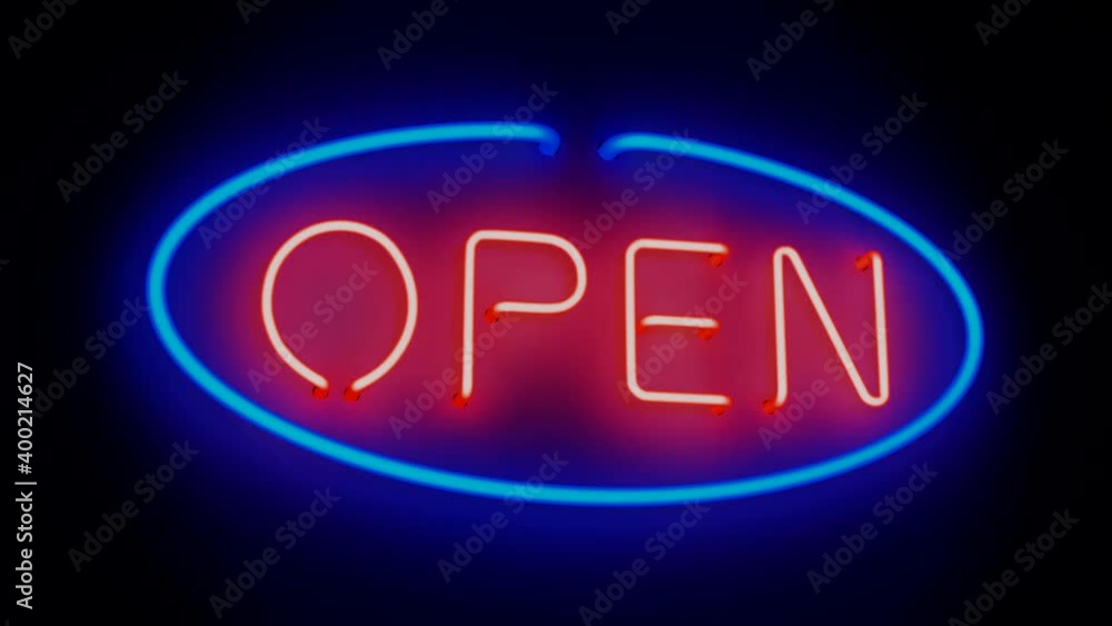 Open Sign in Neon Open Sign in Neon