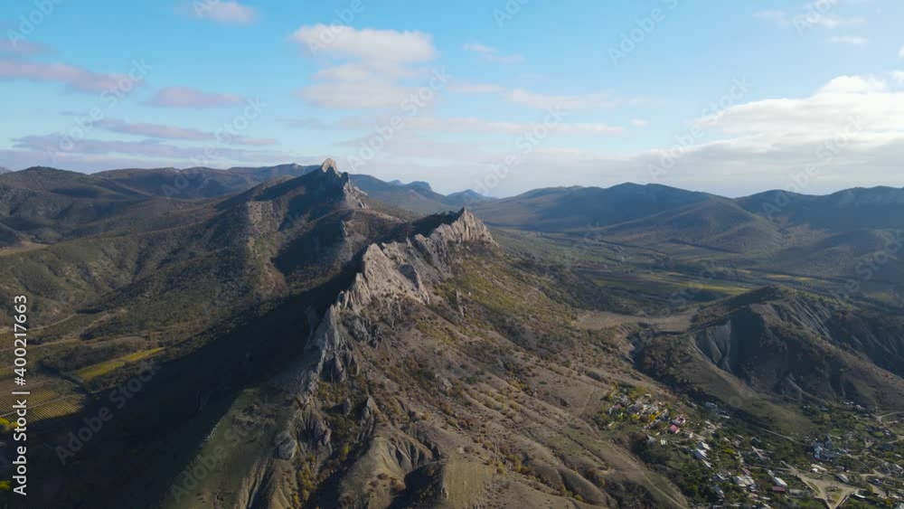 The Crimean Peninsula. Mount Frog. The Crimean Peninsula. Mount Frog.