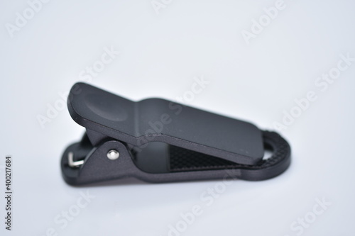 plastic clip holder for photo lenses on mobile phones