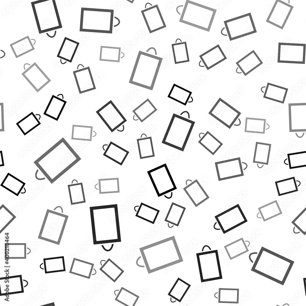 Black Picture icon isolated seamless pattern on white background. Vector. Black Picture icon isolated seamless pattern on white background. Vector.