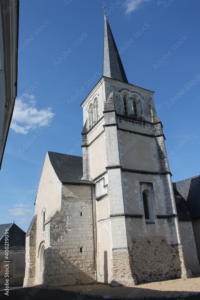 Fototapeta premium église Indre-et-Loire