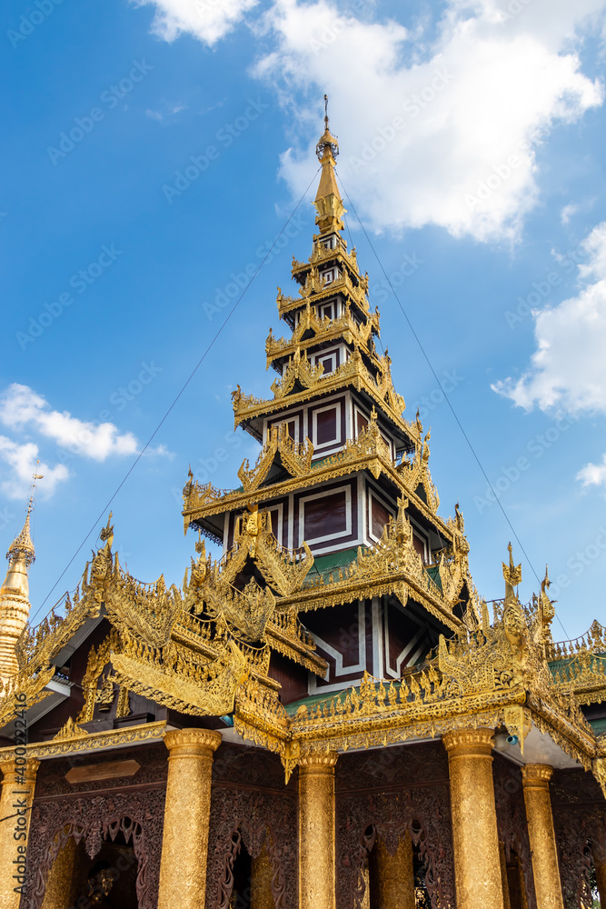 Fototapeta premium Pagode à Yangon, Myanmar