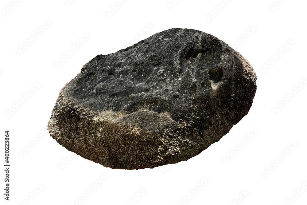 Fototapeta premium rock isolated on white background