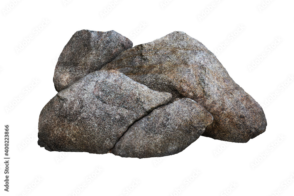 rock isolated on white background rock isolated on white background
