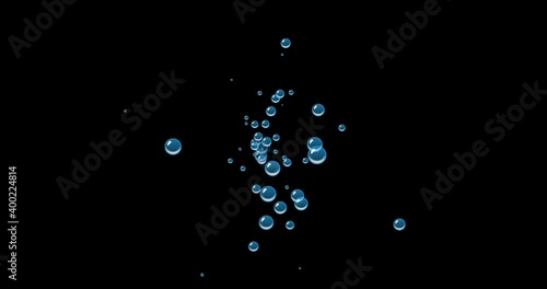 Wallpaper Mural 
color animation of flying water bubbles on a dark background, Beautiful Soap Bubbles Fly Up on a Black Background. Seamless Looped 3d Animation, Animation of bubbles moving and floating  Torontodigital.ca
