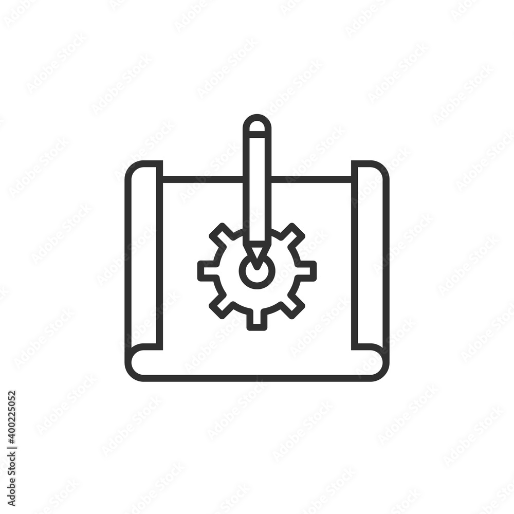 Prototyping icon suitable for info graphics Prototyping icon suitable for info graphics