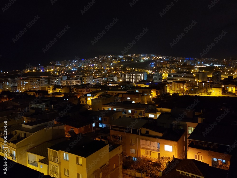 City lights at dusk. One of the pleasant views to watch.