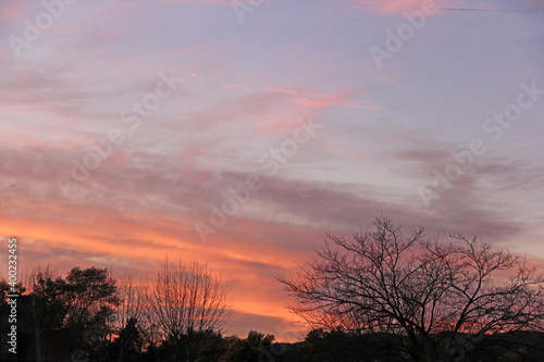 lever ou coucher du soleil