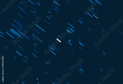 Light BLUE vector texture with colorful lines.