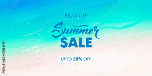 Summer sale banner design