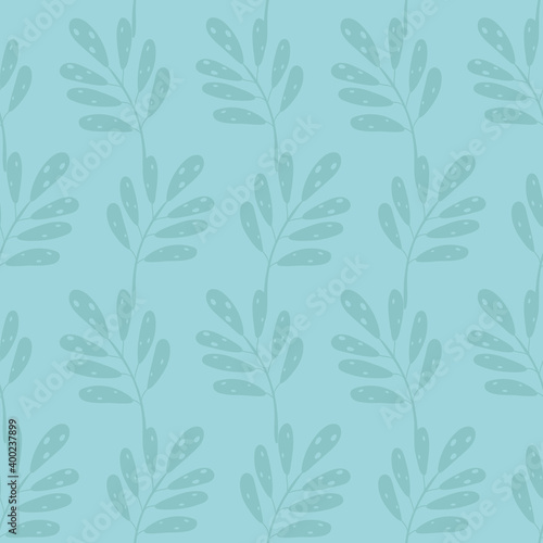 Seamless Christmas pattern with winter plants. Design for Holidays decoration, for Invitations, gift paper, stationery, wrapping paper, print, fabric or textile. Vector illustration