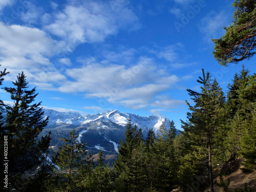 Zugspitze mountain, Wetterstein mountain massif, Bavaria, Germany