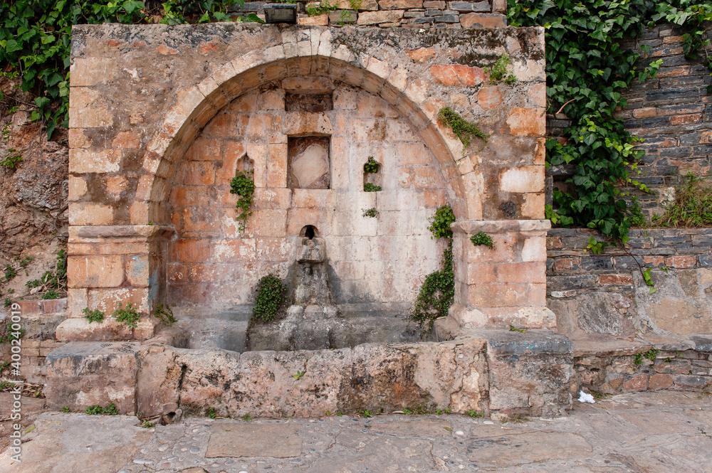 Osmanischer Brunnen in Aghios Nikolaios auf Kreta