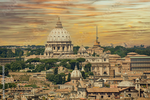 rome and vatican panoramics
