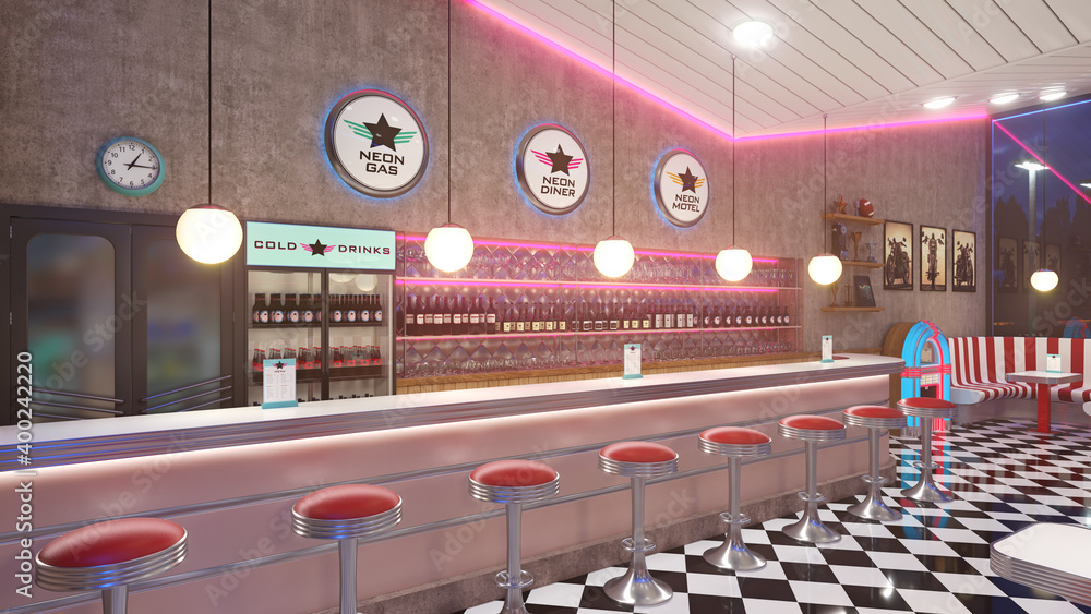 Neon discount bar stools