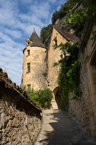 Village de La Roque-Gageac en Dordogne, Périgord