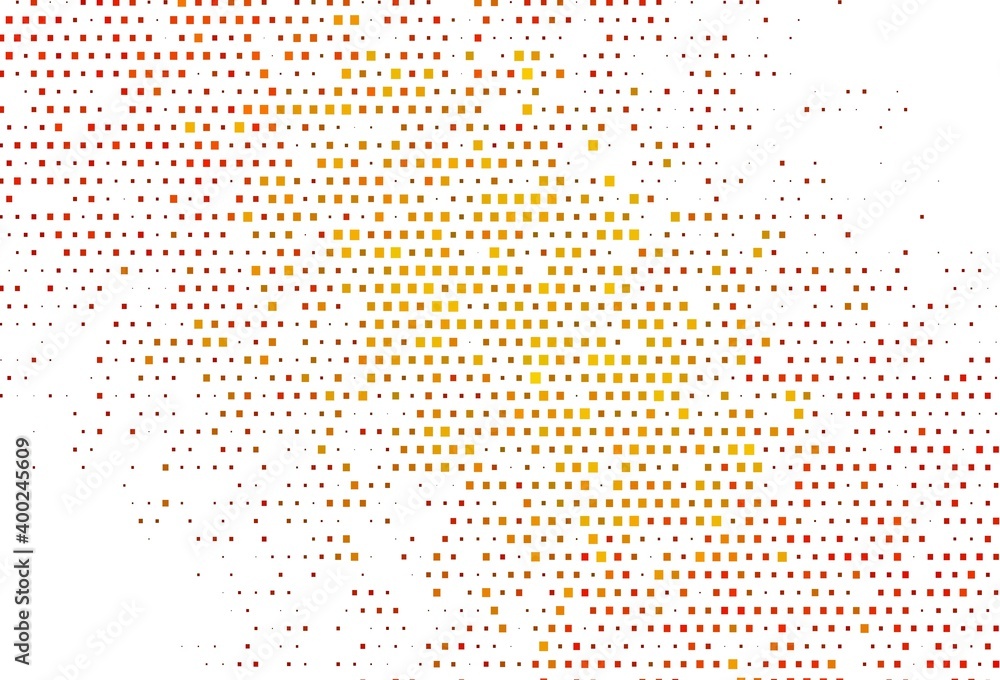 Light Orange vector cover in polygonal style. Light Orange vector cover in polygonal style.