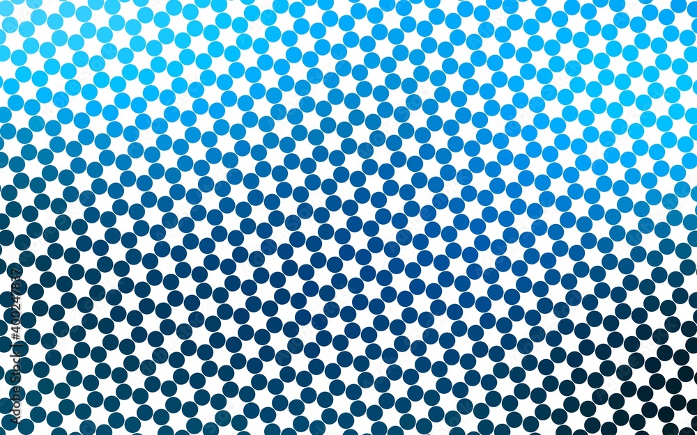 Light BLUE vector cover with spots. Light BLUE vector cover with spots.