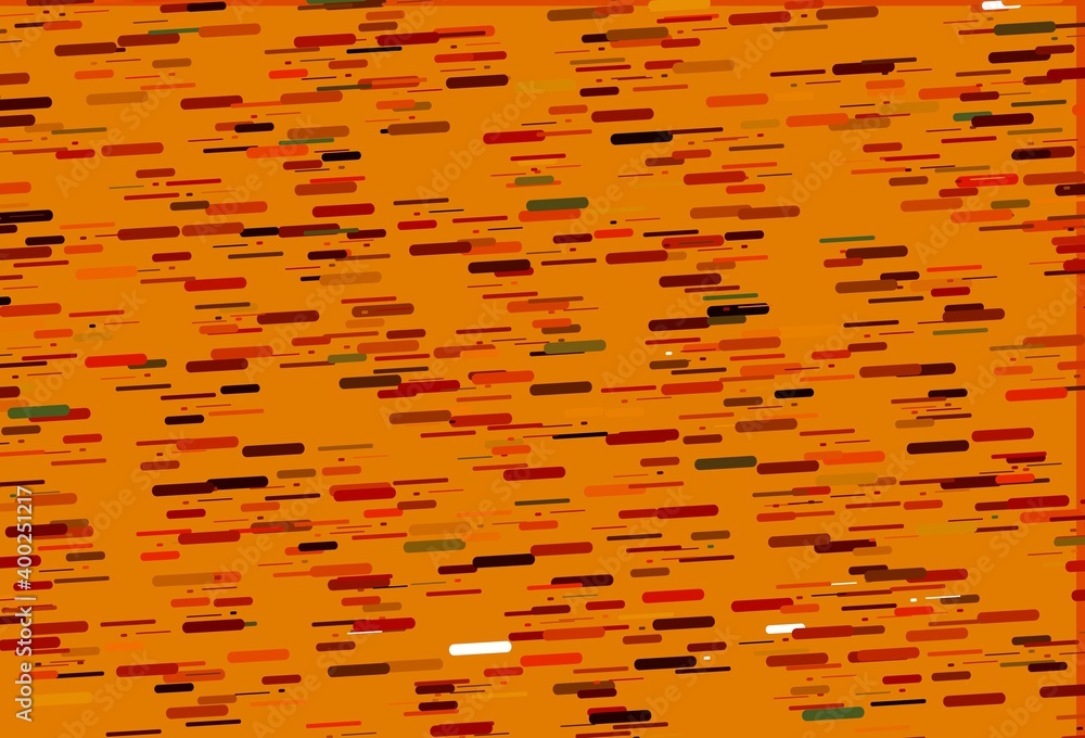 Light Red, Yellow vector pattern with narrow lines. Light Red, Yellow vector pattern with narrow lines.