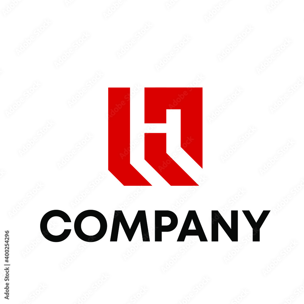 Obraz premium letter H logo 