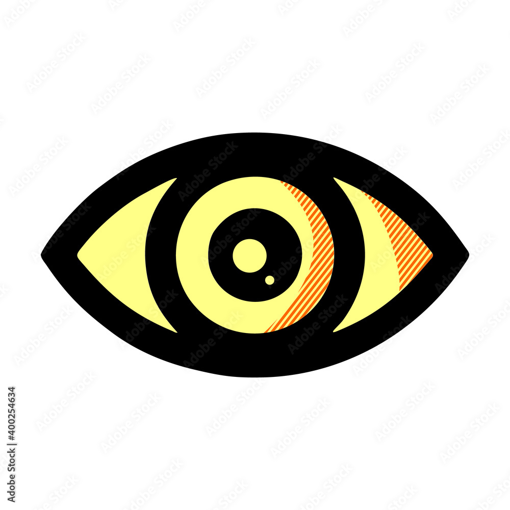 Eye Icon, Eye Icon Image, Eye icon vector in modern flat style for web Eye Icon, Eye Icon Image, Eye icon vector in modern flat style for web