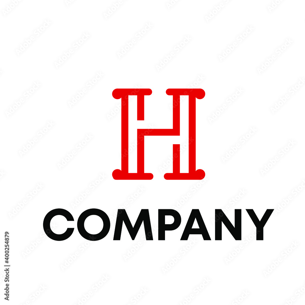 letter H logo letter H logo