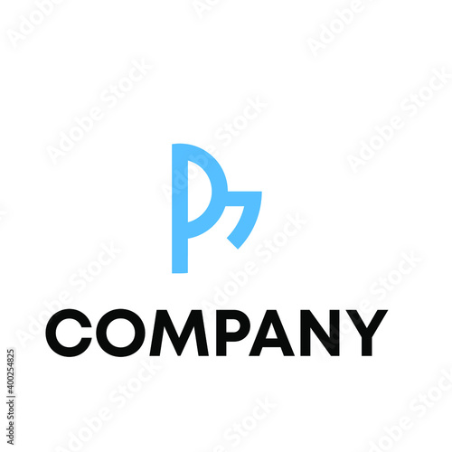 Free Download Modern creative BP Logo Design and template	 - GFXLoad