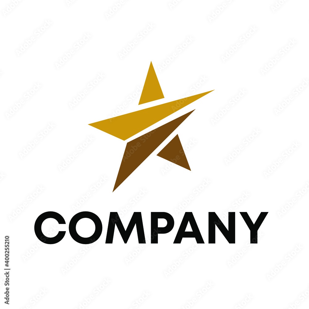 Obraz premium star logo