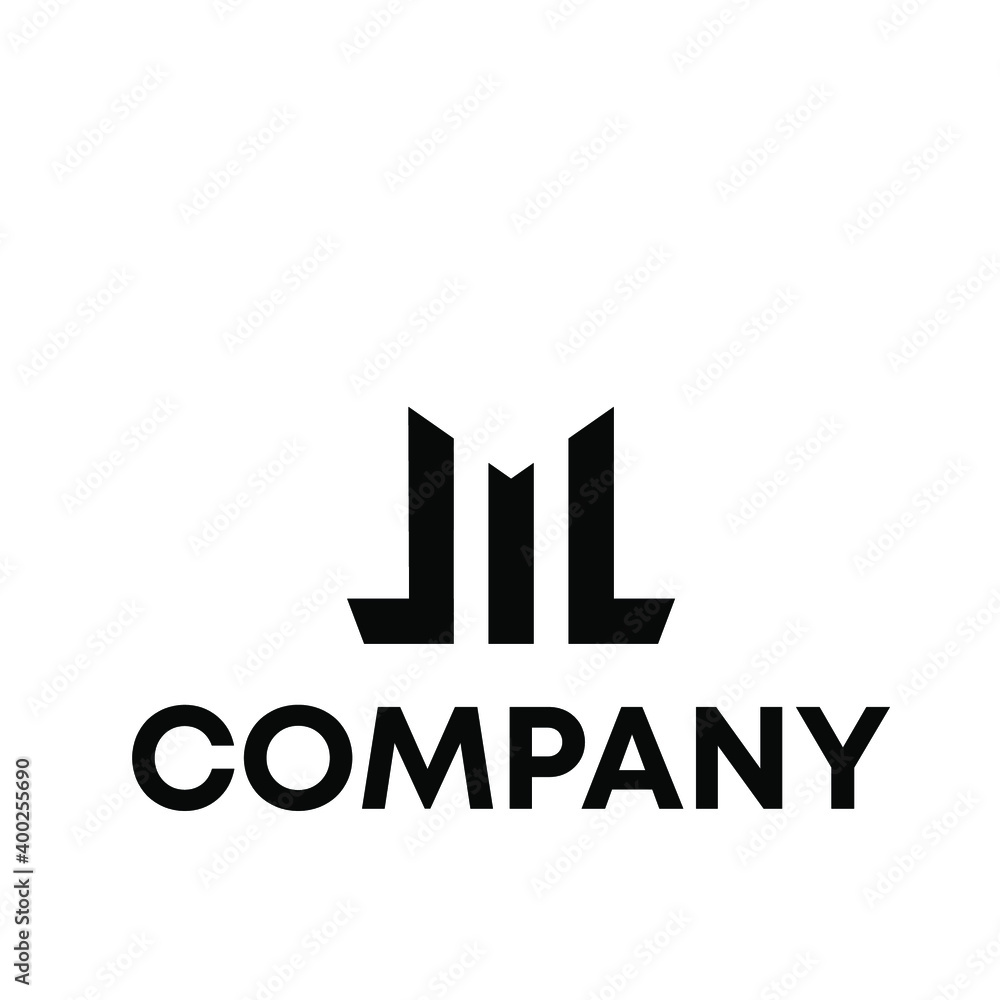 ML Logo Design ML Logo Design