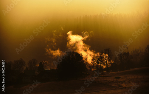 leuchten der Sonne