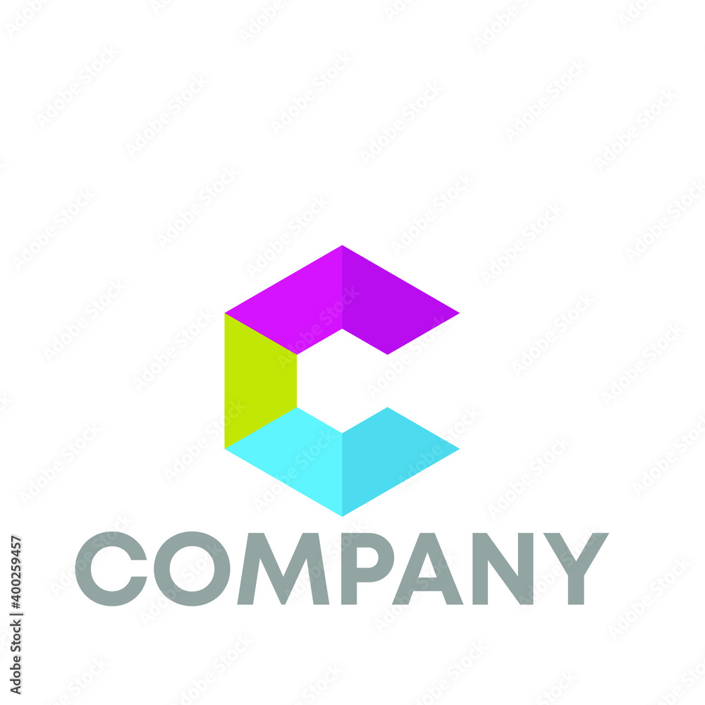 letter C logo letter C logo