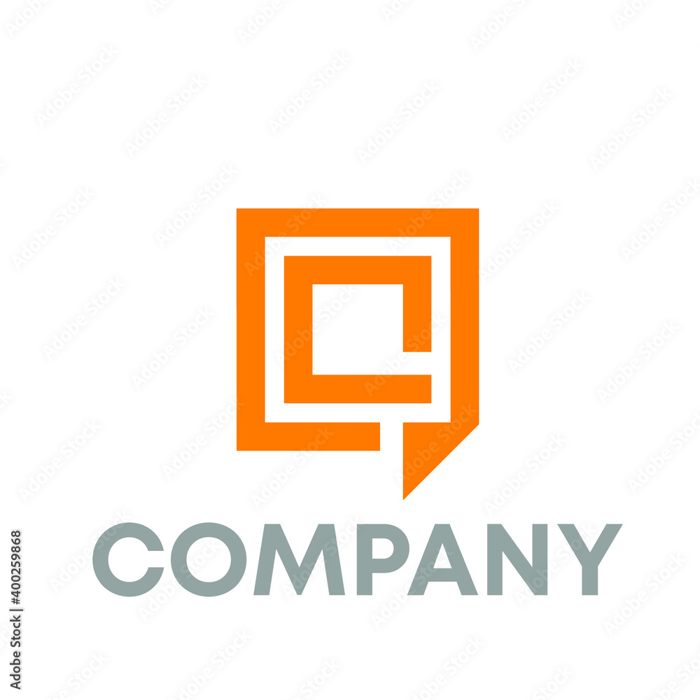 C Chat Logo Design C Chat Logo Design