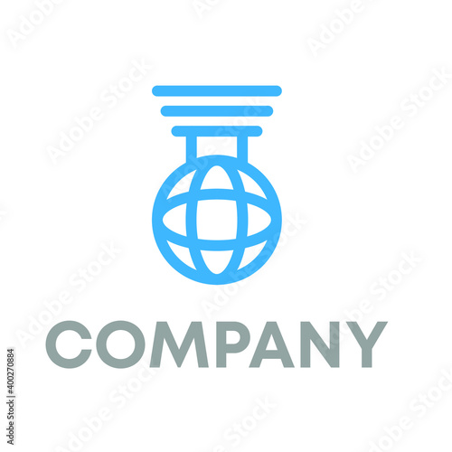 World Pillar Logo Design 