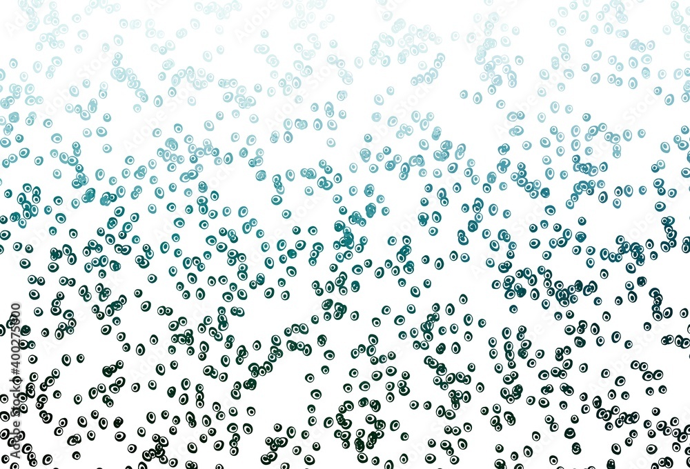 Light Green vector pattern with spheres. Light Green vector pattern with spheres.