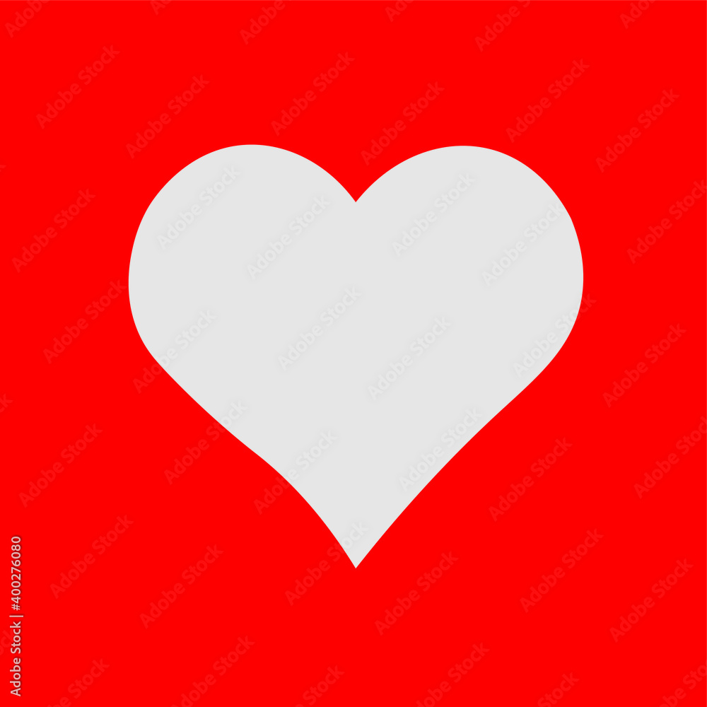 red paper heart red paper heart