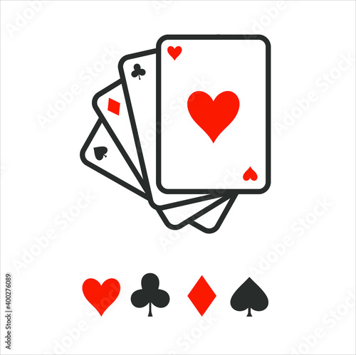 plating card. vector art.