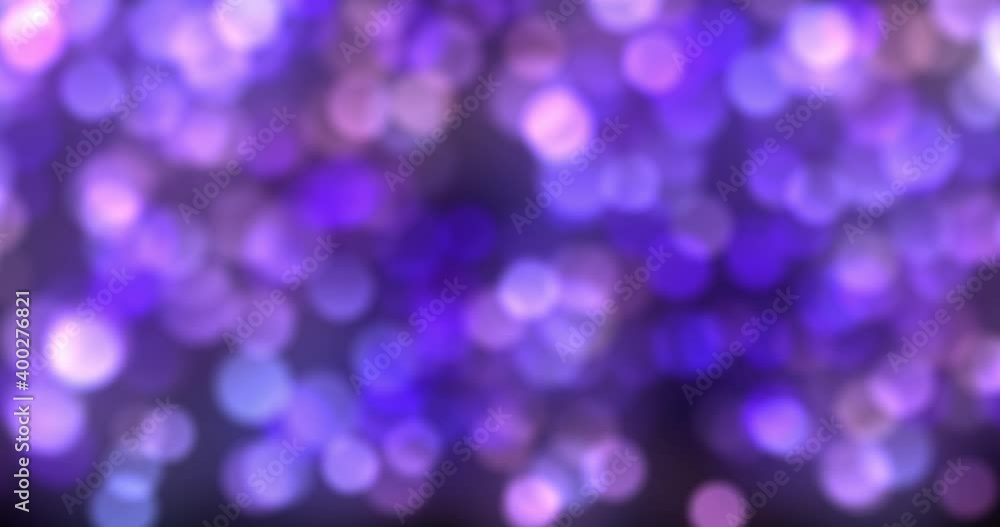 Lens Bokeh glitter light. Blinking circles sparkling with gradient colors and bright lights falling. Celebration and happy new year background and twinkling bright circles shapes. Abstract background