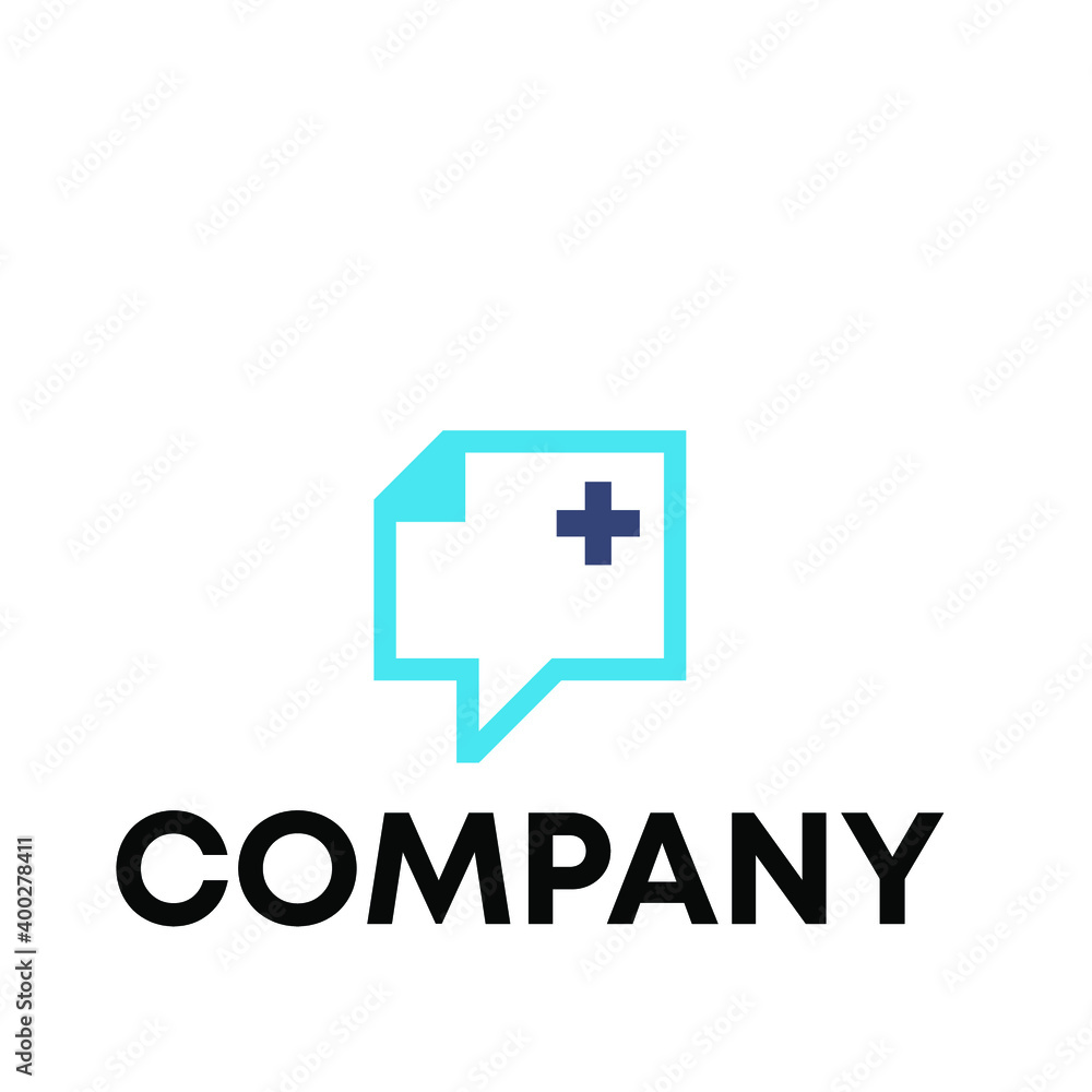 Obraz premium communication logo