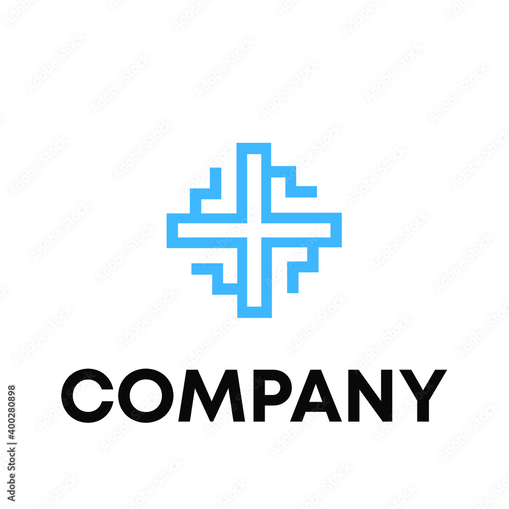 Fototapeta premium building construction logo