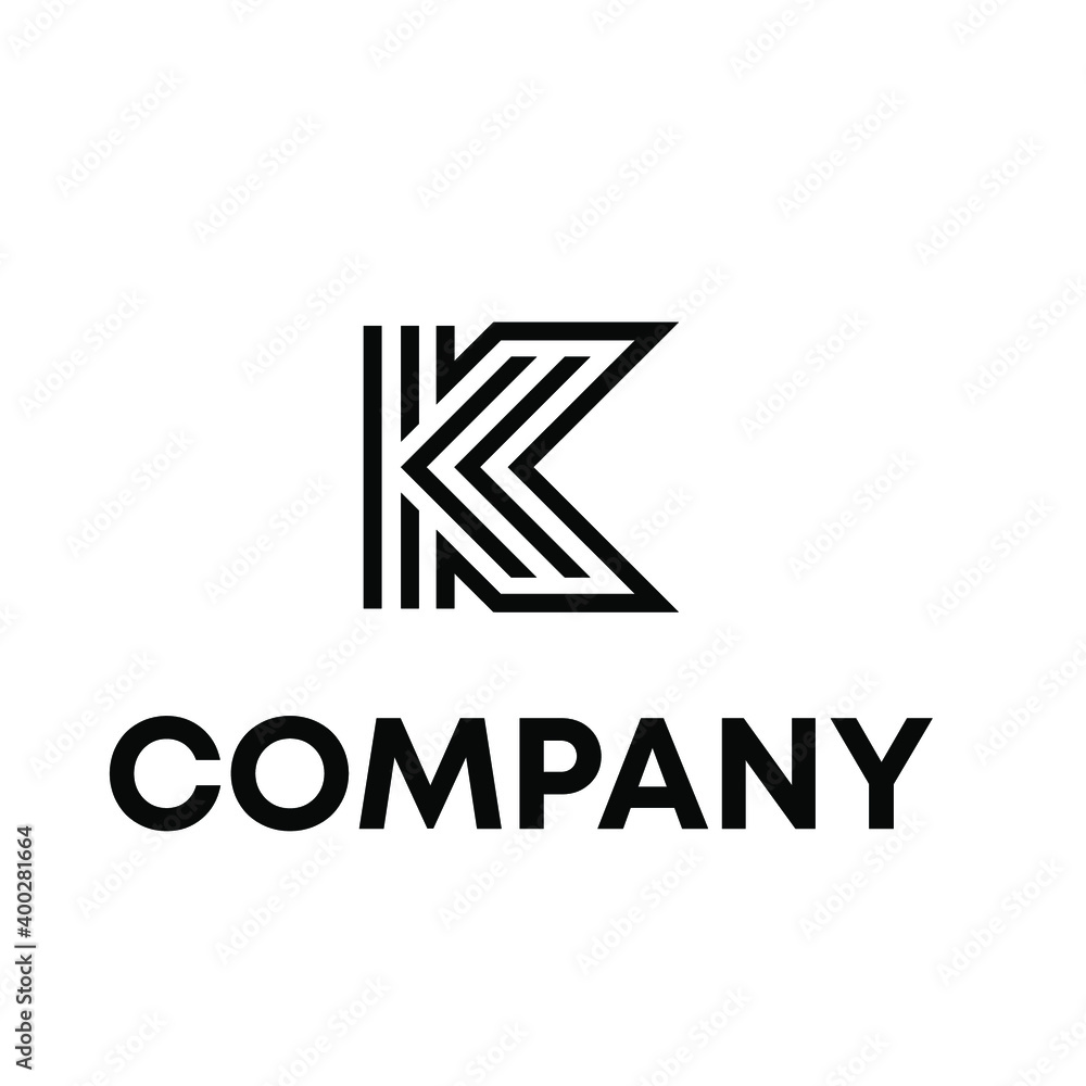 letter K logo letter K logo