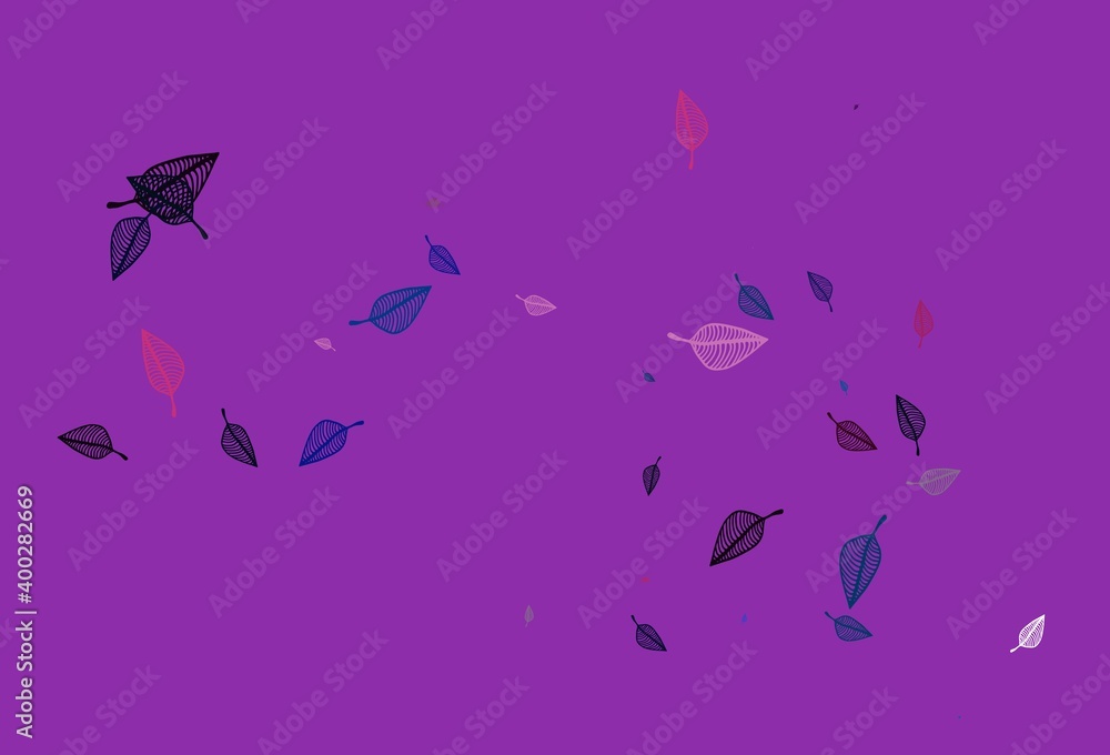 Fototapeta premium Light Blue, Red vector sketch cover.